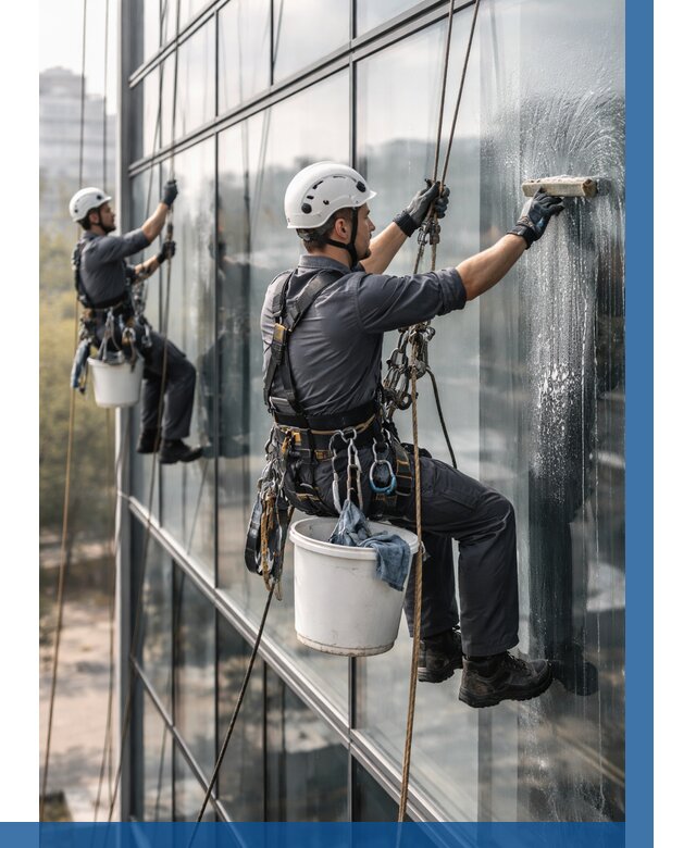 Мойка сплошного остекления в Батайске, заказать от 304 р.| ВЫСОТНИК-Бтс