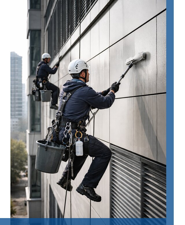 Мойка вентилируемого фасада в Батайске от 253 р. | ВЫСОТНИК-Бтс