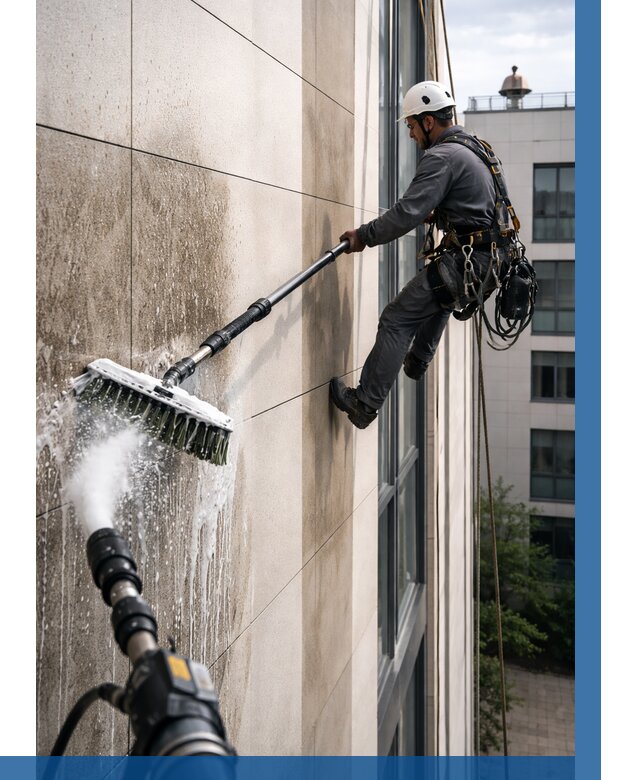 Мойка фасада из керамогранита в Батайске от 304 р. | ВЫСОТНИК-Бтс