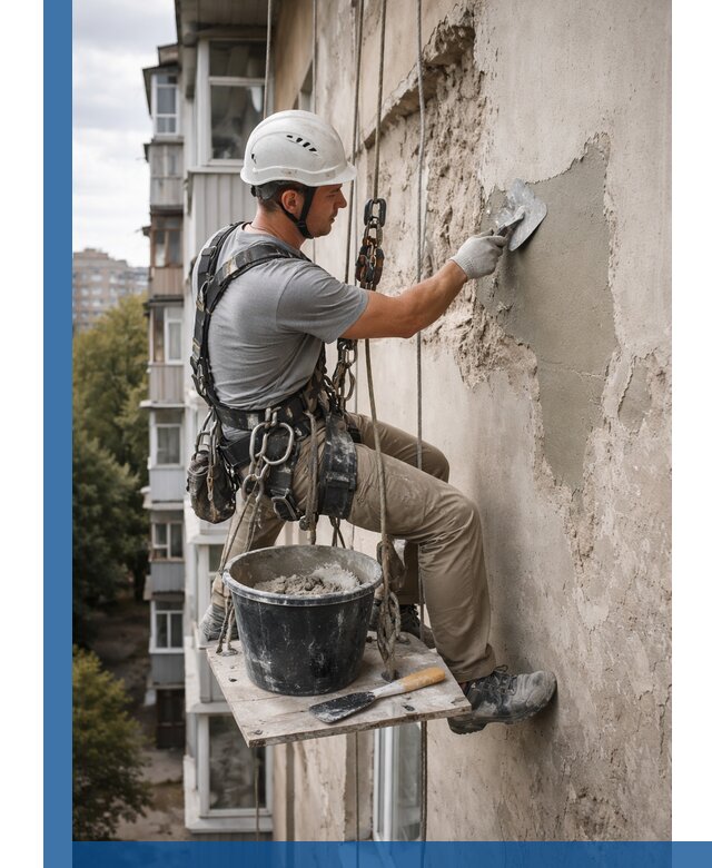 Восстановление фасадной штукатурки в Батайске с гарантией качества