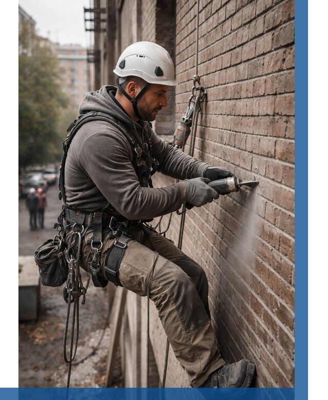 Расшивка кирпичных швов в Батайске от 607 р. | ВЫСОТНИК-Бтс