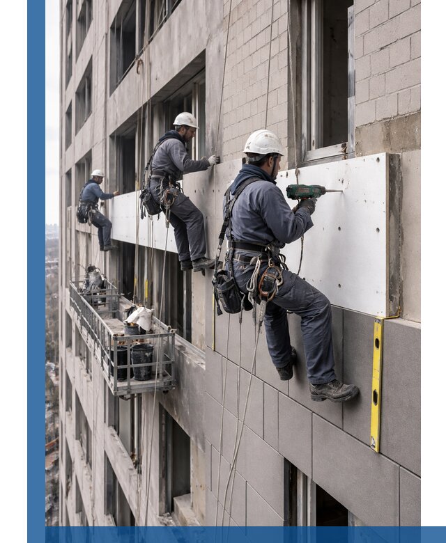 Монтаж фасадных термопанелей высокого качества в Батайске