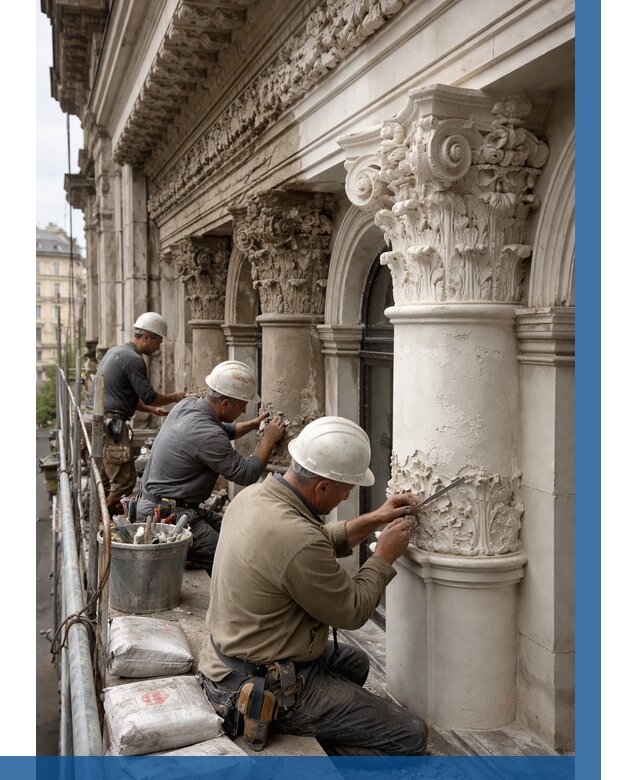 Реставрация фасадной лепнины в Батайске от 2530 р. | ВЫСОТНИК-Бтс