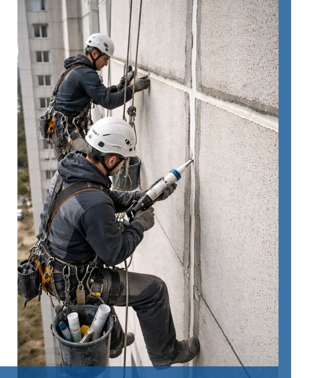 Герметизация межпанельных швов в Батайске от 708 р. | ВЫСОТНИК-Бтс