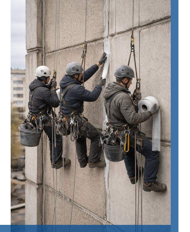 Ремонт межпанельных швов в Батайске от 759 р. | ВЫСОТНИК-Бтс