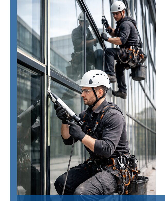 Герметизация витражных швов в Батайске для зданий и фасадов