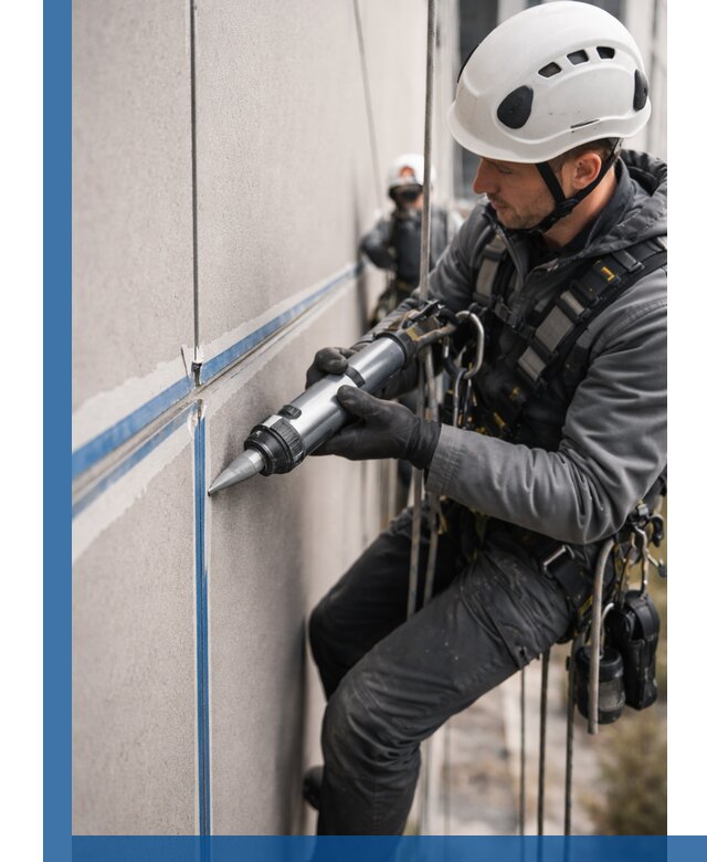 Герметизация стыков фасадных панелей в Батайске качественно и быстро