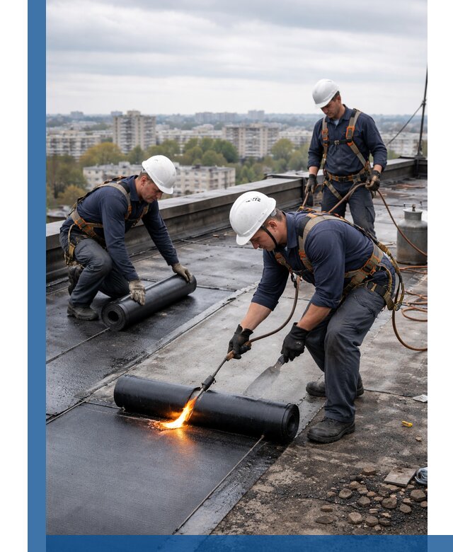 Ремонт наплавляемой кровли в Батайске качественно и надежно