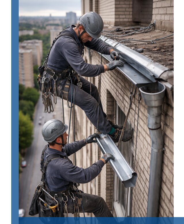 Ремонт водосточных желобов в Батайске, быстро и качественно