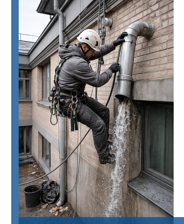 Профессиональная прочистка водосточных труб в Батайске с гарантией