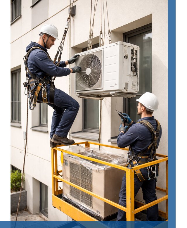 Демонтаж внешнего блока кондиционера в Батайске от 3542 р. | ВЫСОТНИК-Бтс