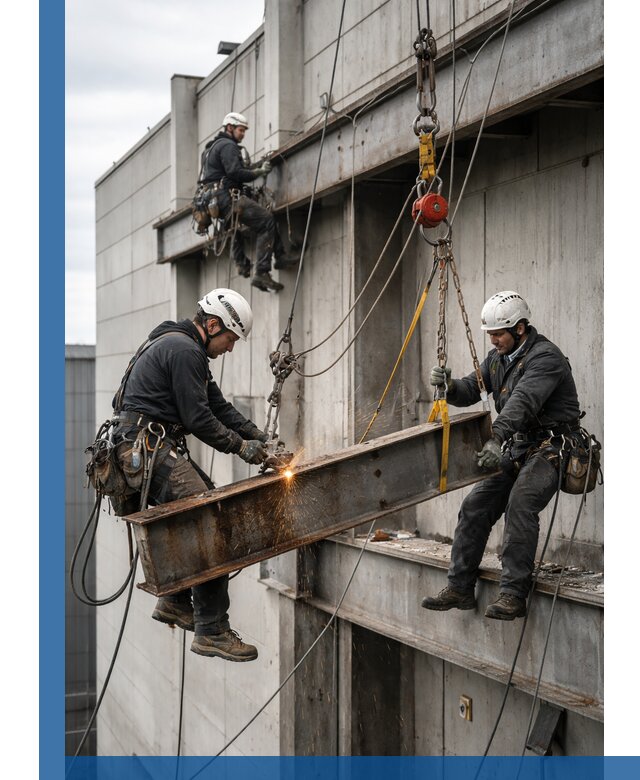 Демонтаж металлоконструкций на высоте в Батайске под ключ