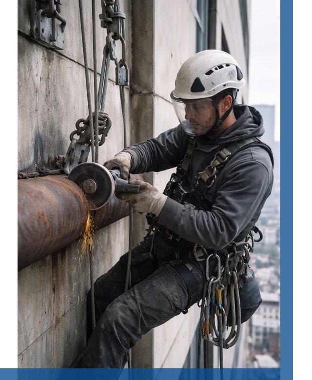 Резка металла на высоте в Батайске по цене от 4554 р. | ВЫСОТНИК-Бтс