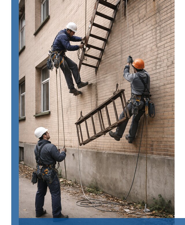 Демонтаж пожарной лестницы в Батайске быстро и безопасно