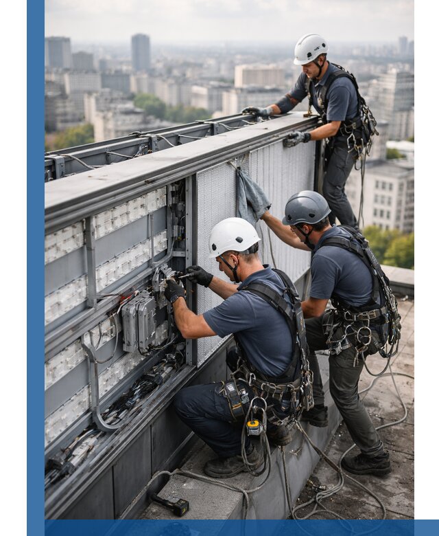 Профессиональное обслуживание крышной рекламы в Батайске под ключ