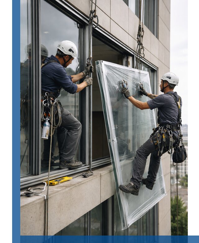 Профессиональная замена стекла в витраже в Батайске с гарантией