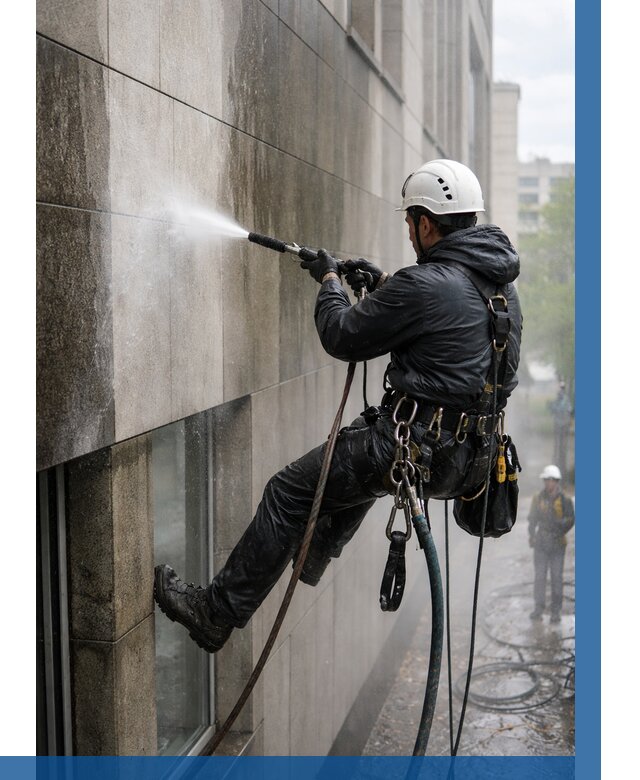 Гидроструйная очистка поверхностей в Батайске от 860 р. | ВЫСОТНИК-Бтс