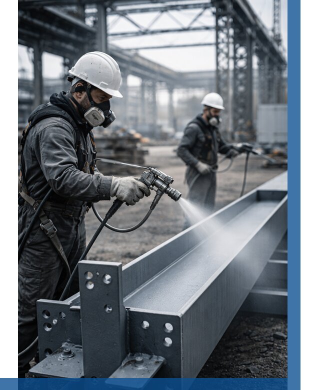 Антикорроз. обработка металлоконстр. в Батайске от 455 р. | ВЫСОТНИК-Бтс