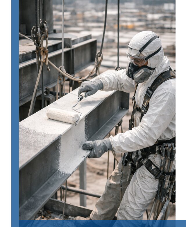 Профессиональная огнезащитная обработка металлоконструкций в Батайске