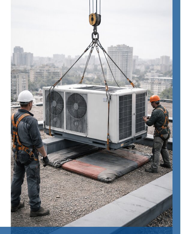 Подъем груза на крышу в Батайске от 5061 р. | ВЫСОТНИК-Бтс заказать