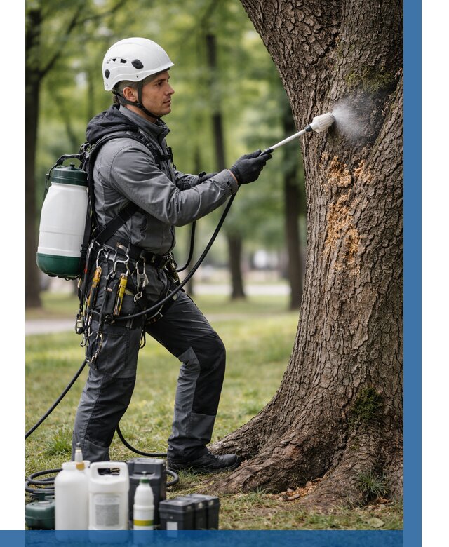 Обработка деревьев от вредителей в Батайске от 4554 р. | ВЫСОТНИК-Бтс