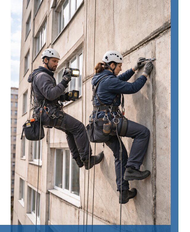 Обследование межпанельных швов в Батайске от 1822 р. | ВЫСОТНИК-Бтс