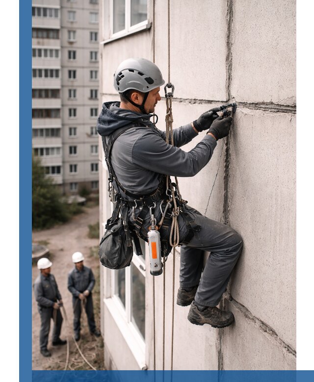 Обследование межпанельных швов и герметизация в Батайске