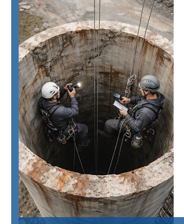 Обследование дымовой трубы: диагностика и оценка состояния в Батайске
