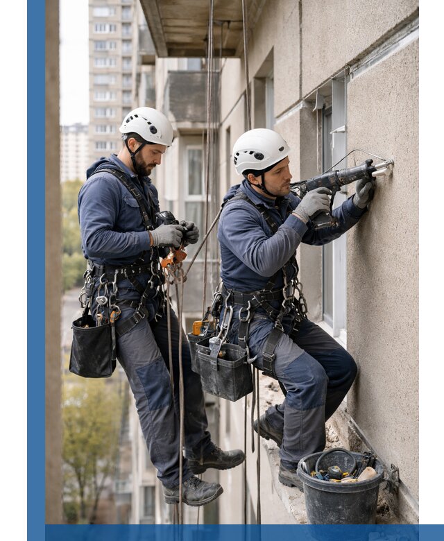 Промышленные альпинисты высотные работы и монтаж в Батайске